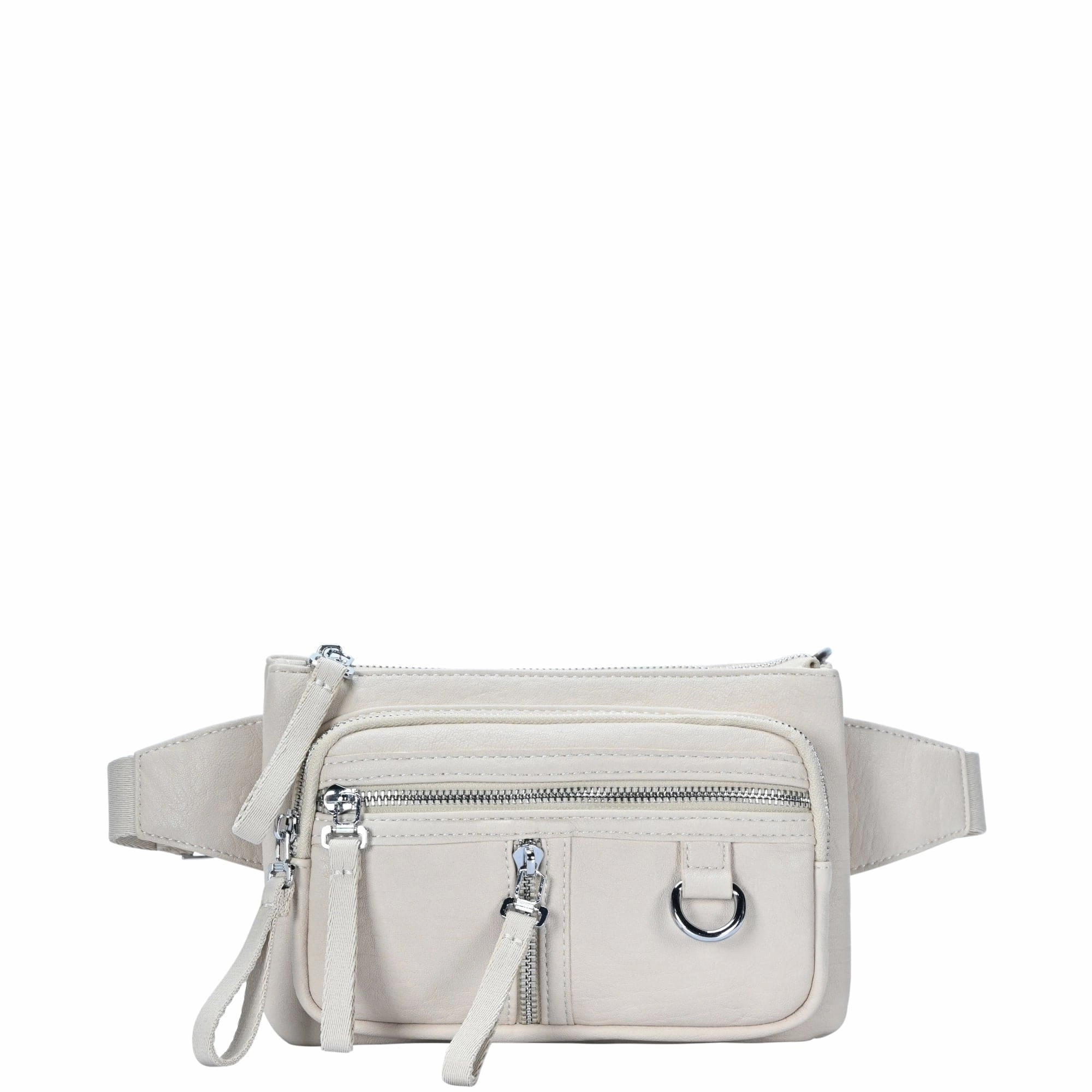 Daily Use BGO7132 Poppy Multi Zip Fanny Pack/Sling Bag