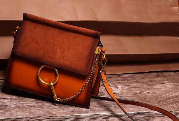 Urban Travel Durable Material Genuine Leather crossbodybag  shoulder bag for women leather bag