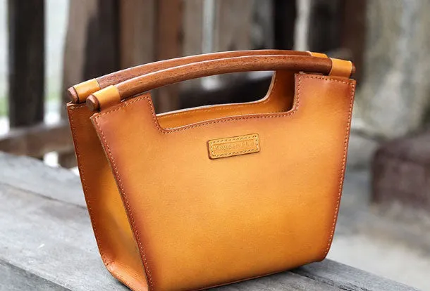 Handmade handbag purse leather crossbody bag purse shoulder bag for women Classic Spirit Curved Silhouette