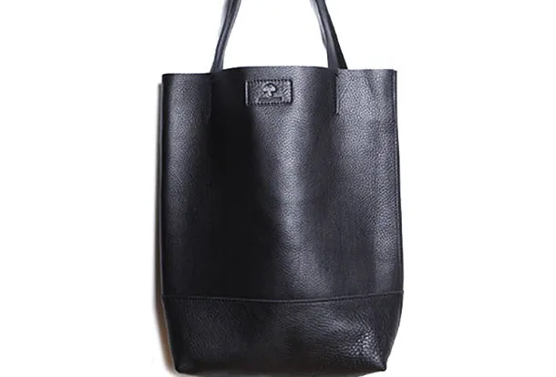 Street Ready Trendy Lookbook Handmade Genuine Leather Handbag Tote Bag Shopper Bag Shoulder Bag Purse For Women