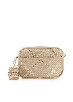 Drew Buff Woven Crossbody Durable everyday bag A crossbody bag that delivers both style and function
