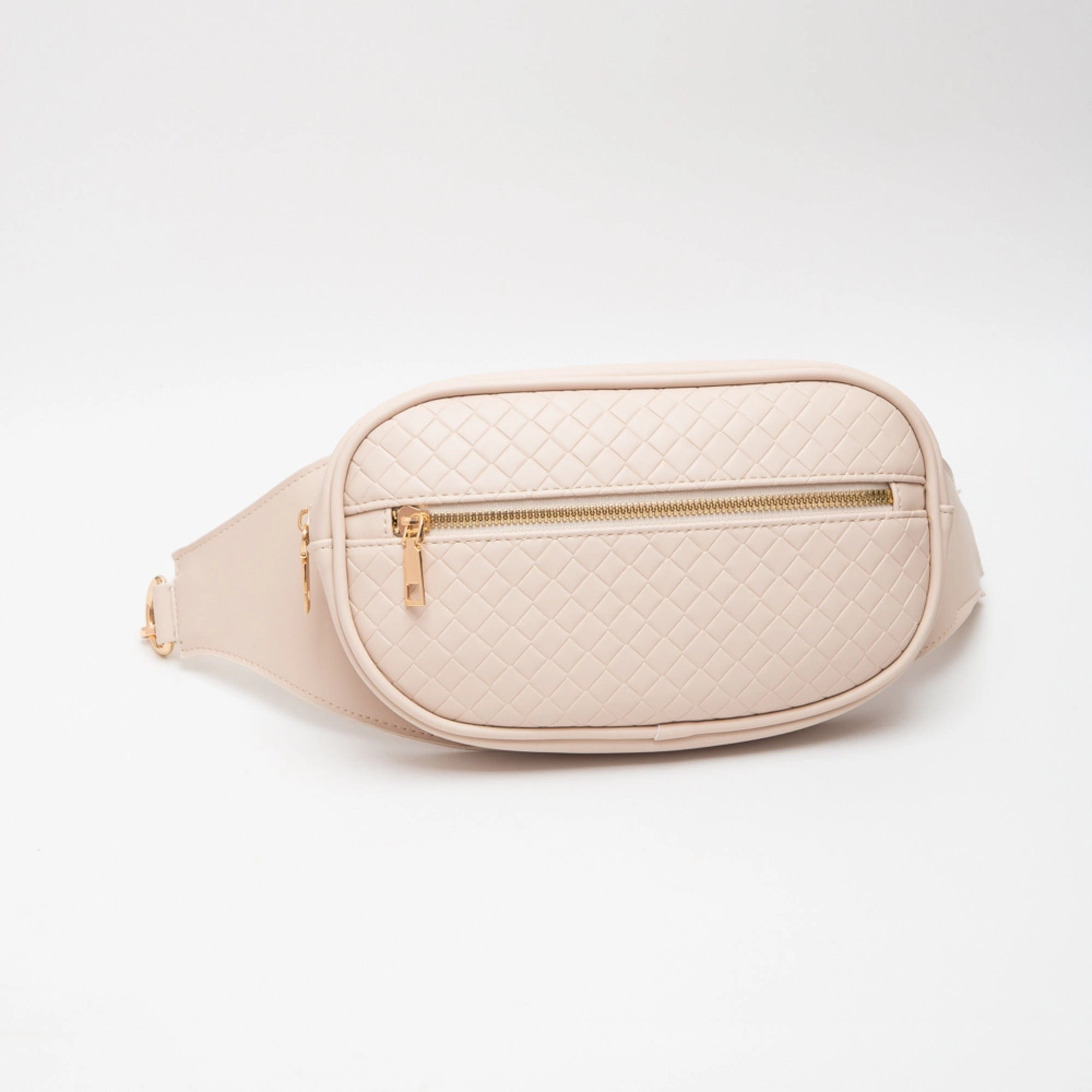 TG10600 April Quilted Leather Sling Bag/Fanny Pack Multi Pocket