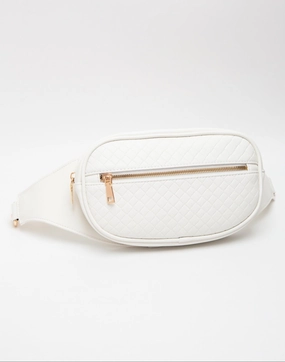 TG10600 April Quilted Leather Sling Bag/Fanny Pack Sport Utility