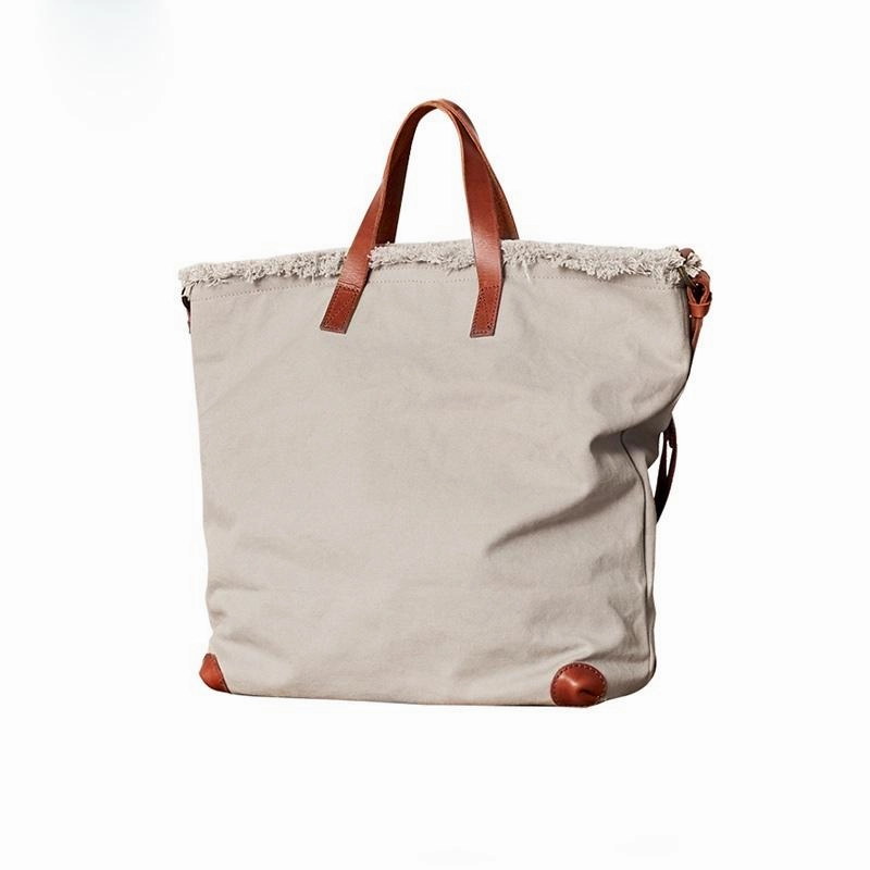 Canvas Cool Mens Tote Bag 14 inches Canvas Handbag Canvas Tote for Men Women Travel Ready
