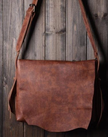 Cool leather mens messenger Bag Vintage Shoulder Laptop Bag for Men Practical Utility