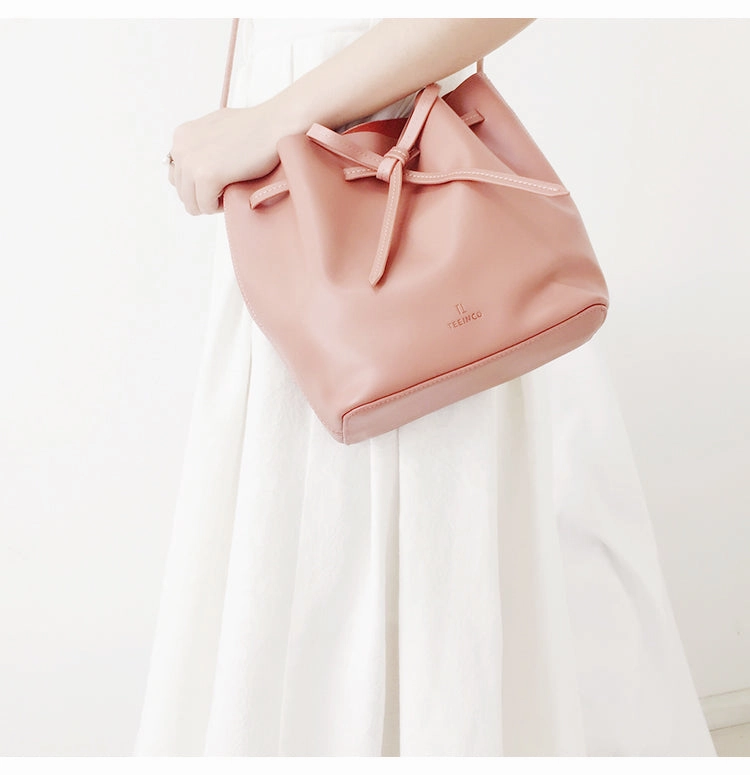 Comfortable Everyday Bag Stylish Leather Womens Shoulder Bucket Bag Crossbody Bag For Women
