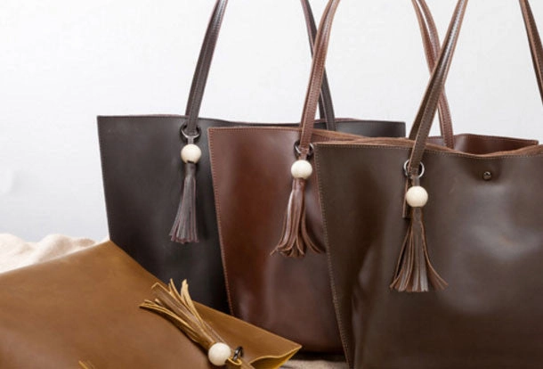 Urban Detail and Practical large purse. Handmade Leather handbag shoulder bag large tote for women leather shopper bag