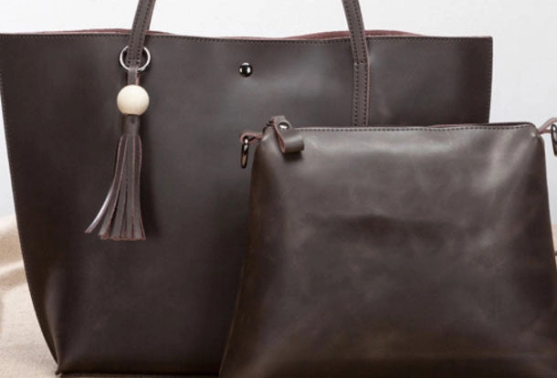 Handmade Leather handbag shoulder bag large tote for women leather shopper bag Trendy Look Compact Organizer