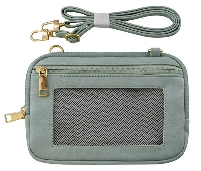 AD007 Cell Phone Mini Crossbody Wallet Bag Perfect accessory for people who value convenience and style Compact Storage Space