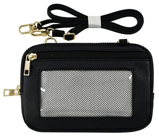 Designed with comfort and ease of use in mind Perfect for anyone who values simplicity and functionality AD007 Cell Phone Mini Crossbody Wallet Bag