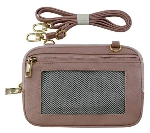 A bag that provides just the right amount of storage without feeling bulky AD007 Cell Phone Mini Crossbody Wallet Bag