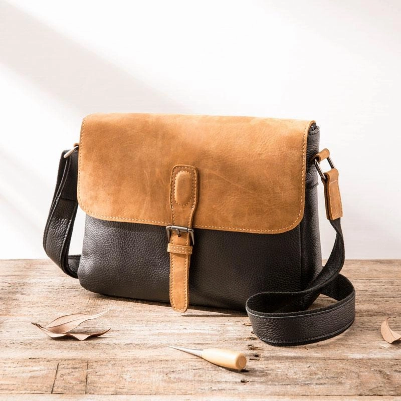 Outdoor Gear Essential Handmade Cool Leather Mens Small Messengers Bag Shoulder Bags for Men