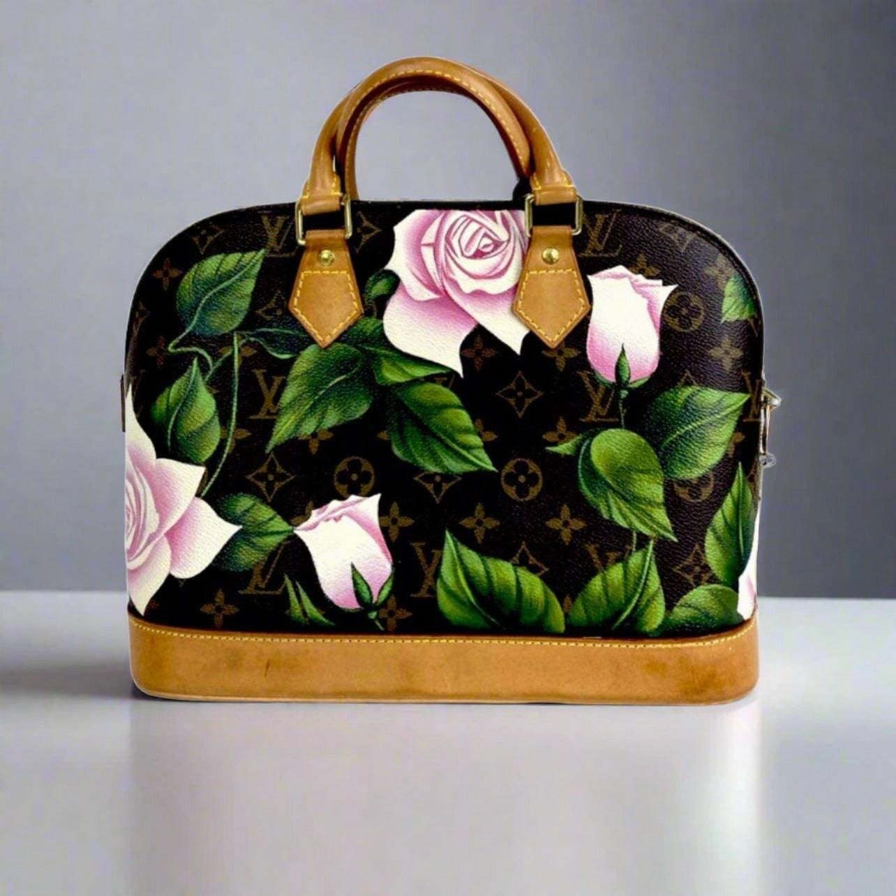 Pink Rose Garden Fashion Simplicity Portable Utility