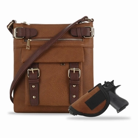 Timeless Design Workday Essential DSC98535LK Women's Concealed Carry Locking Purse Crossbody