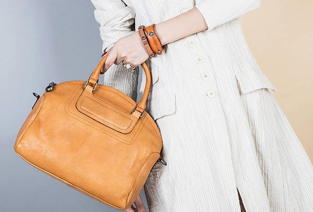 Genuine Leather Handbag Shoulder Bag Handmade Bag Leather Purse For Women Urban Essential