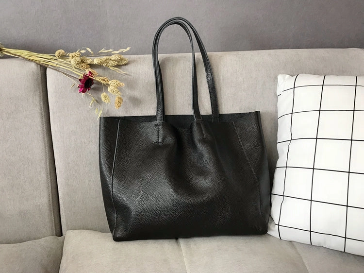 Fashion Womens White Leather Tote Bags White Shoulder Tote Bags White Handbags Tote For Women Smart Design