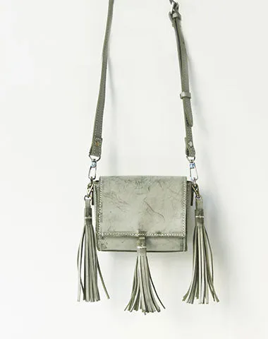 Handmade leather green purse phone bag shoulder bag cossbody bag purse women Urban Traveler