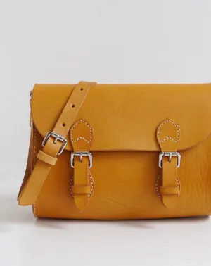 Handmade Leather school shoulder bags small leather crossbody bags for women On-the-Go Bag