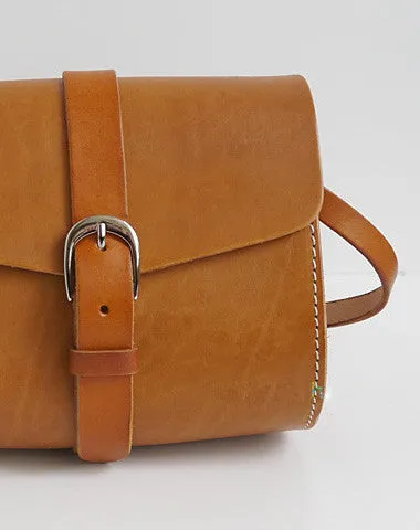 Urban Gear Fashion Outfit Handmade leather Womens Shoulder Bag Saddle Crossbody Purse for Women