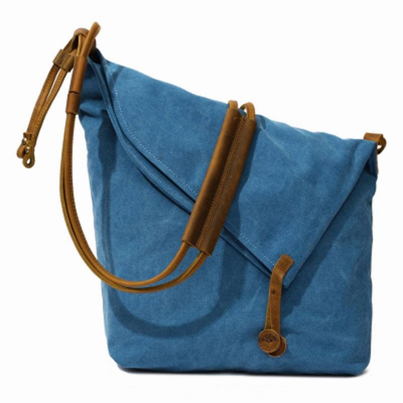 Durable Function Outdoor Adventure Mens Canvas Rustic Courier Bag Side Bag Messenger Bag Camera Shoulder Bag for Men