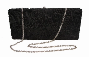 Brooks Brothers Black Swarkara Oversized Clutch Sophisticated Appeal