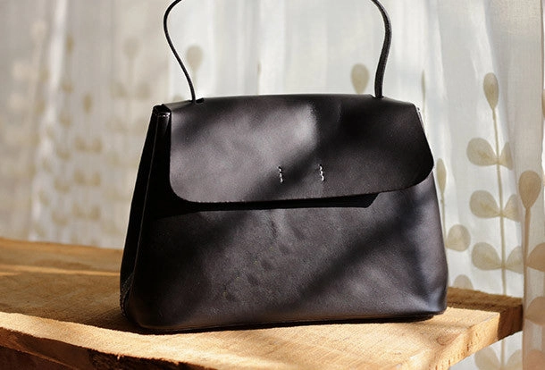 Casual carry bag High-end leather purse Handmade Leather tote bag shopper bag for women leather shoulder bag handbag