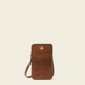 Ariel Phone Case - Tan Punched Flower Urban Companion Urban Travel