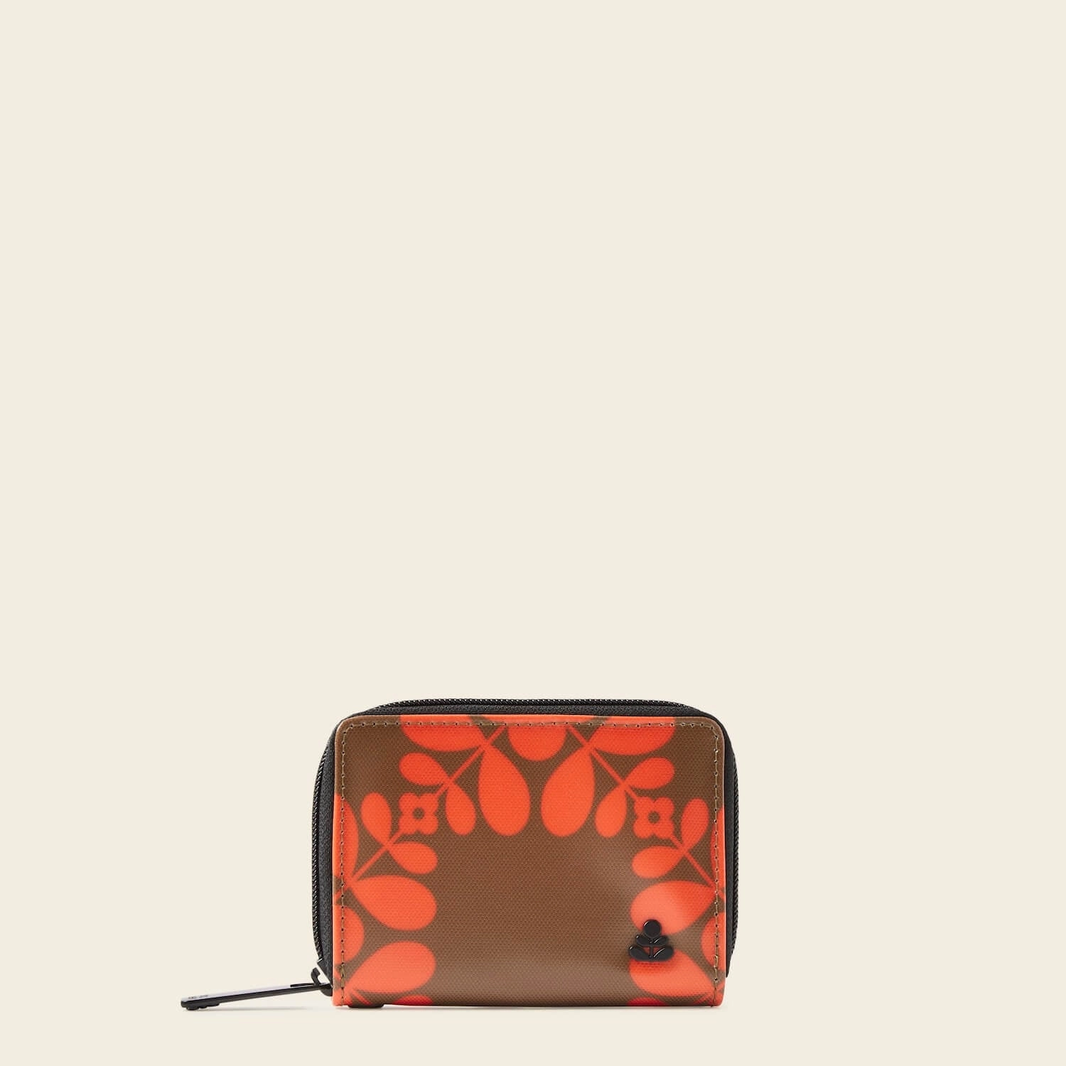 Remember Me Purse - Lattice Flower Tile Conker Smart Travel