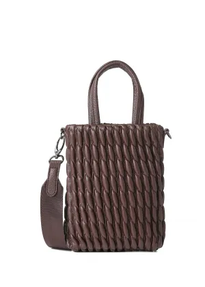 Mila Chocolate Phone Crossbody Bag Perfect for anyone who values simplicity and functionality Provides a smart and functional solution for daily organization