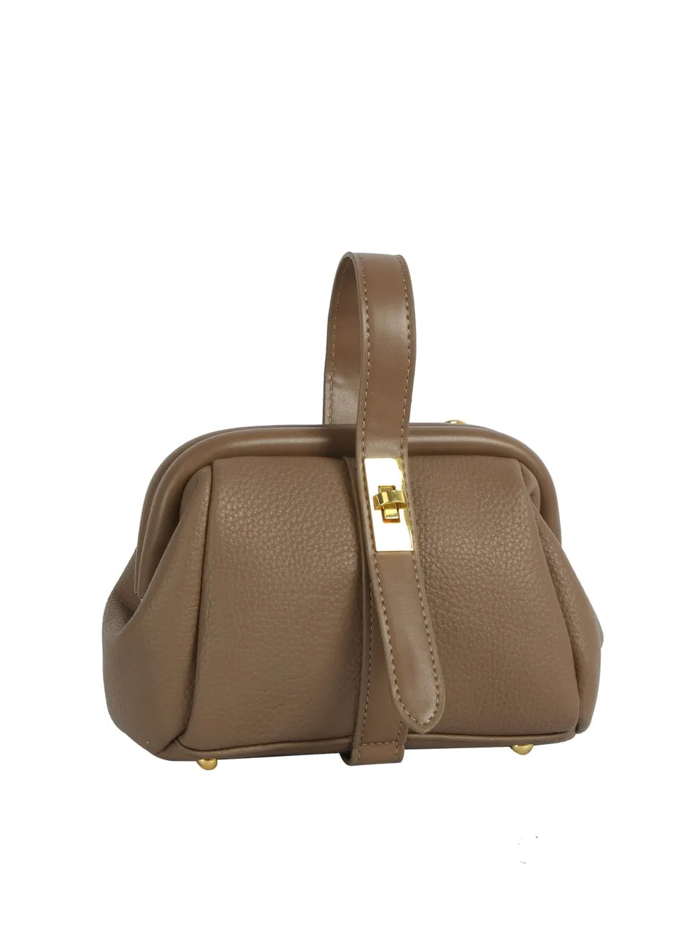 GMS0083 Selah Mini Clutch/Crossbody With Twist Lock Closure Practical Urban Outfit Trendy Practical Gear