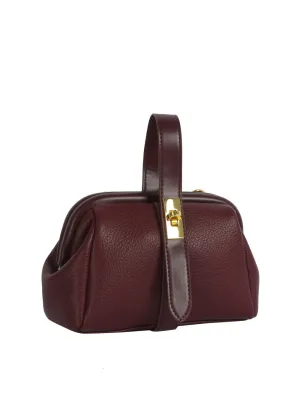 GMS0083 Selah Mini Clutch/Crossbody With Twist Lock Closure Lightweight Functional Style Comfortable to carry all day without causing strain