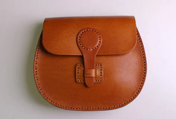 Crossbody Option Handmade Leather satchel bag shoulder bag black coffee yellow for women leather crossbody bag