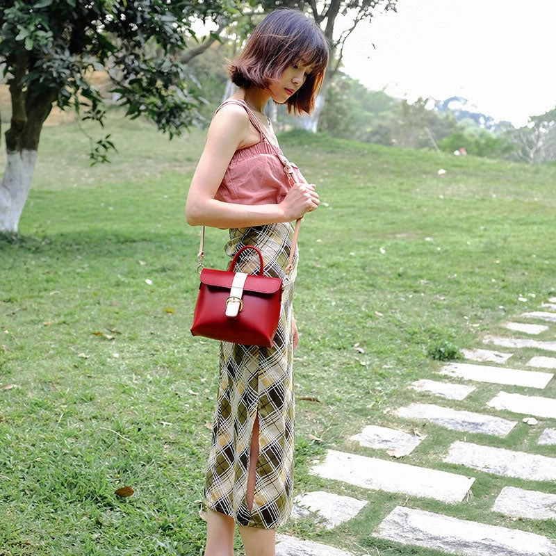 Everyday Essentials Minimal Trend Fashion Leather Beige Womens Handbag Shoulder Bag Crossbody Purse for Women