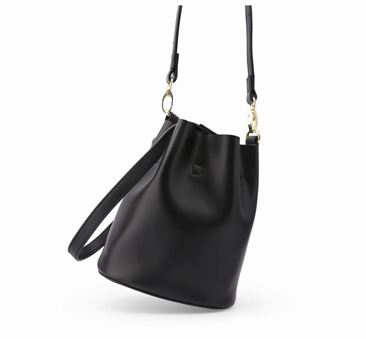 Fashion LEATHER Bucket Bag WOMENs SHOULDER BAG Purses FOR WOMEN Functional Carry Classic Trend
