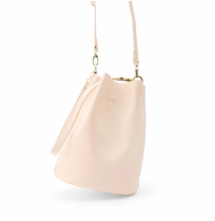 Durable Everyday Use Fashion LEATHER Bucket Bag WOMENs SHOULDER BAG Purses FOR WOMEN