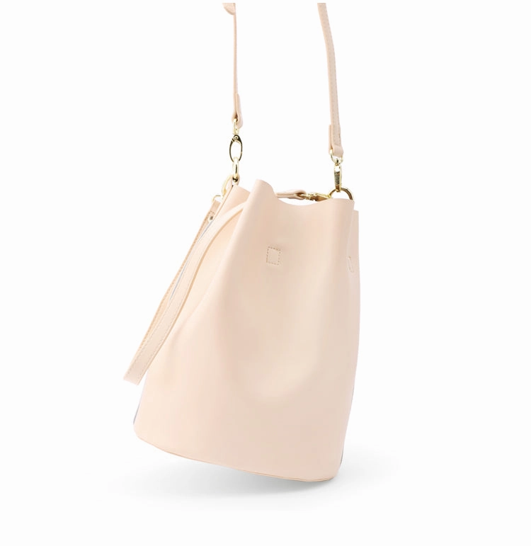 Fashion LEATHER Bucket Bag WOMENs SHOULDER BAG Purses FOR WOMEN Lightweight Carryall