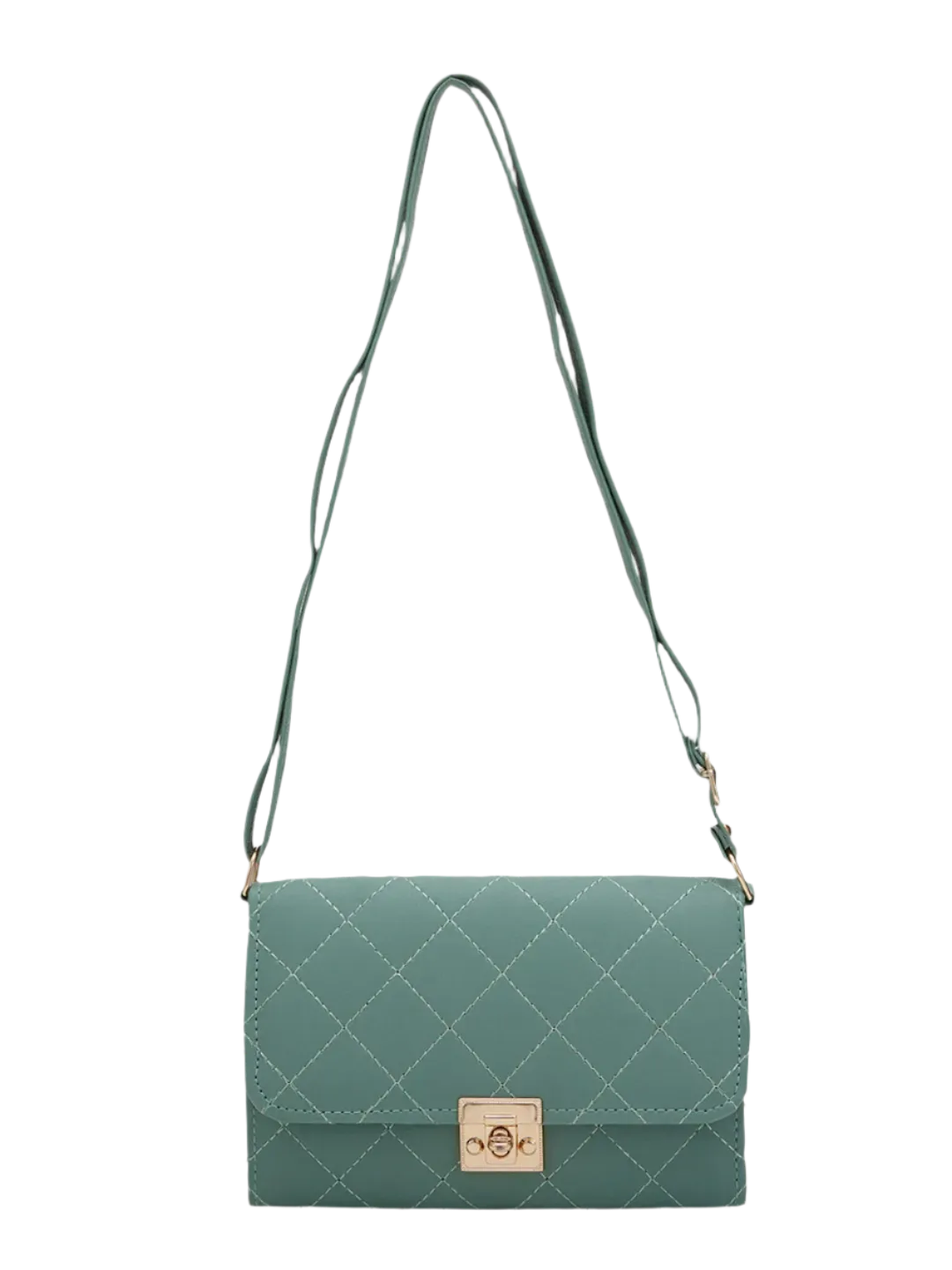 Versatile handbag for outings Caprese Bloomingdale Medium Mint Crossbody