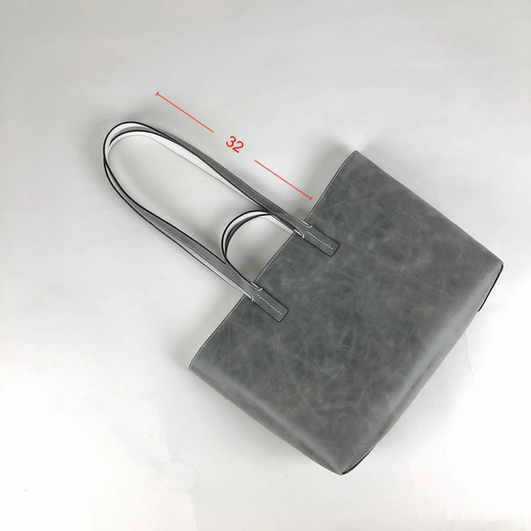 Pebbled Texture Womens Navy Leather Shoulder Tote Bags Best Tote Handbag Shopper Bags Purse for Ladies