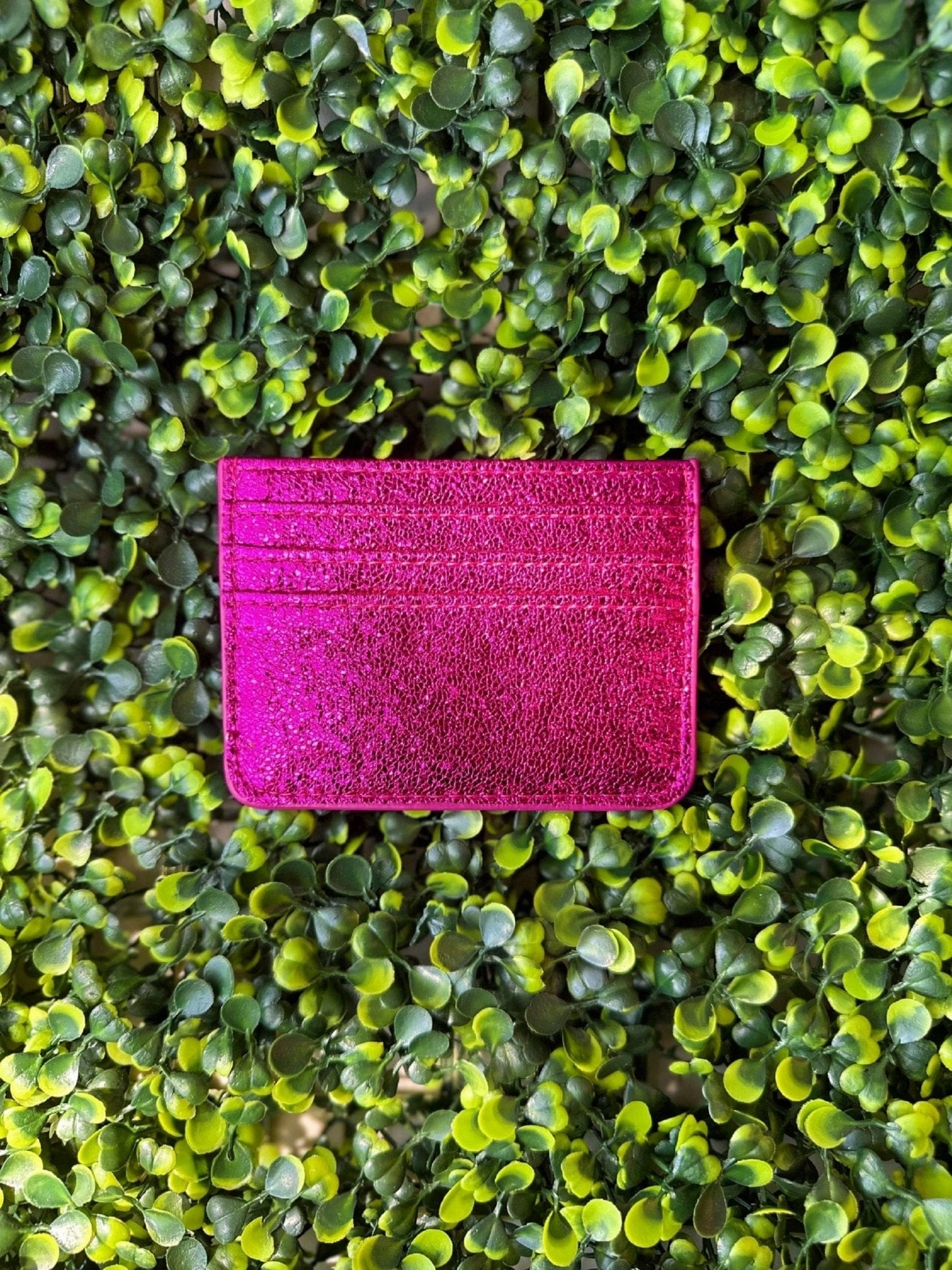 Luxury Aesthetic GC1079 Diane Shimmer Metallic Multi Slotted Cardholder