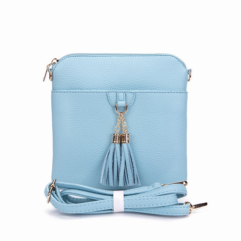 Responsible Fashion Crossbody Messenger - Blue
