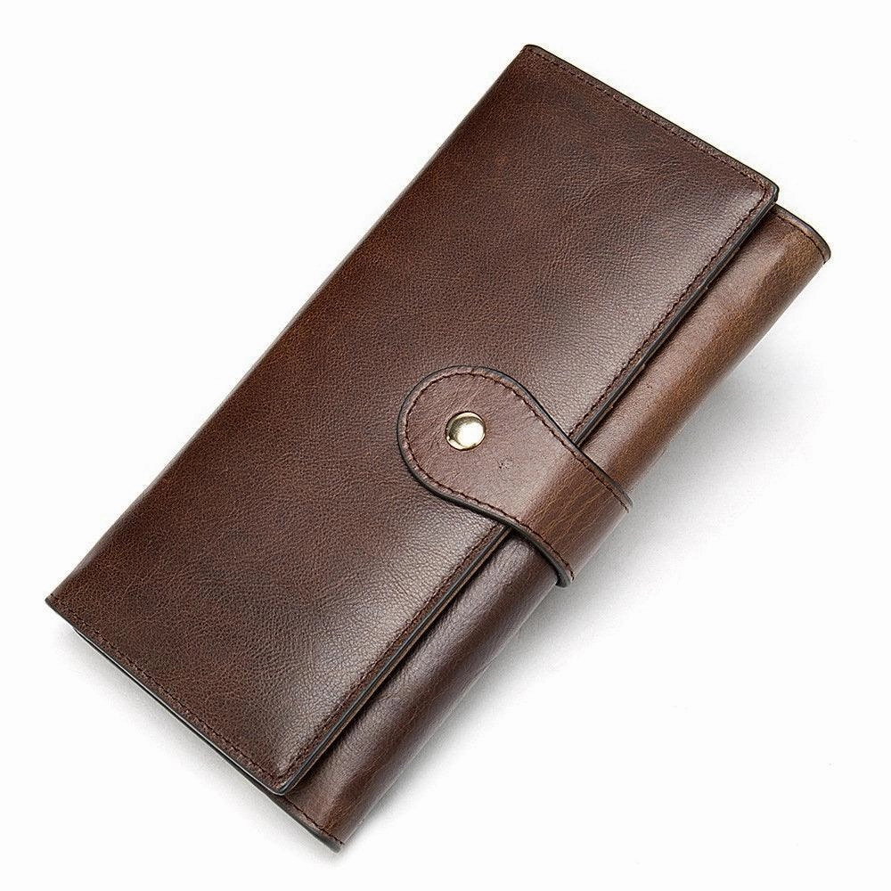 Full Grain Leather Wallet For Women, Ladies Fashion Leather Purse, Valentines Day Gift For Her Everyday Companion Modern Style