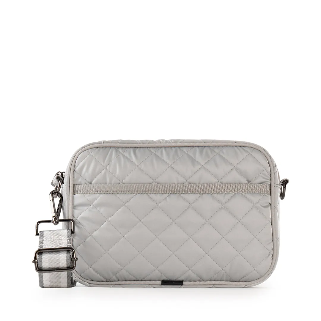 Classic Street Fashion Comfortably fits all your essentials without feeling bulky Drew Aspen Puffer Crossbody - FINAL SALE