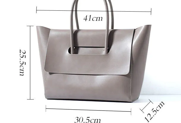 Genuine Leather handbag shoulder bag large tote for women leather shopper bag Modern Luxury Classic Fashion