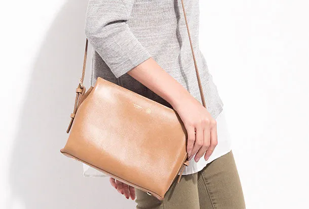 Genuine Leather Satchel bag shoulder bag for women leather crossbody bag Versatile Design
