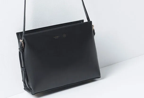 Genuine Leather Satchel bag shoulder bag for women leather crossbody bag Classic Feature zipper closure