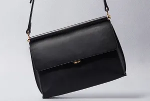 Genuine Leather Satchel bag shoulder bag for women leather crossbody bag Smart Storage