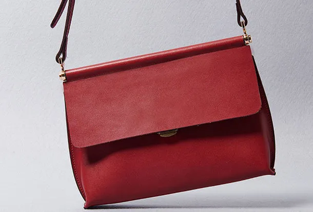 Modern Lifestyle Versatile Accessory Genuine Leather Satchel bag shoulder bag for women leather crossbody bag