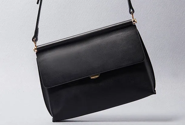 Genuine Leather Satchel bag shoulder bag for women leather crossbody bag Smart Storage