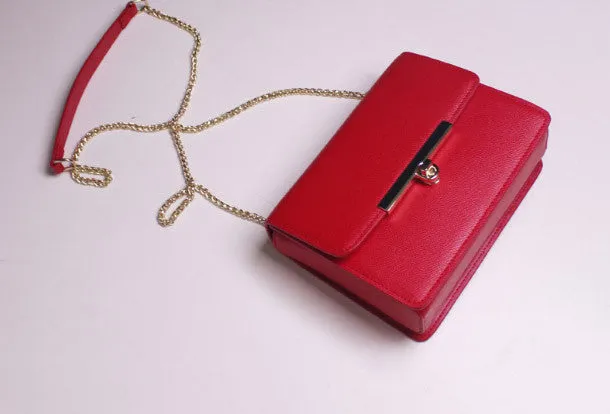 Genuine Leather small phone bag shoulder bag for women leather crossbody bag Functional Handbag