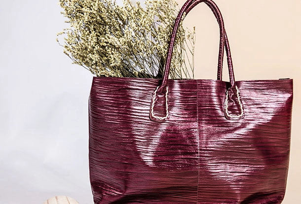 Modern Everyday Genuine Leather Bag Crocodile Style Tote Bag Handbag Shoulder Bag Purse For Women